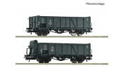 ROCO 6600216 2er Set offene Güterwagen Wddo PKP