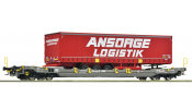 ROCO 6600222 Taschenwg. T5 Hupac+Ansorge Logistic