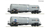ROCO 6600232 2er Set Kesselwagen Zacns Wascosa/Tamoil