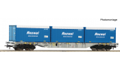 ROCO 6600234 Containertragwagen Sgns + Container Rexwal