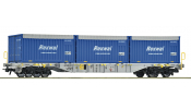 ROCO 6600234 Containertragwagen Sgns + Container Rexwal ROCO 6600234 Containertragwagen Sgns + Container Rexwal