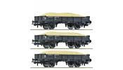 ROCO 6600259 3er Set Sandwagen NS