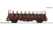 ROCO 6600268 Flachwagen + Drahtrollen DB