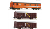 ROCO 6600294 3er Set Postwagen ÖBB