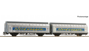ROCO 6600311 Schiebewandwagen-Doppeleinheit Nordwaggon
