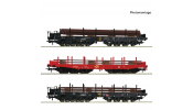 ROCO 6600350 3er Set DB AG Stahlzug #1 ROCO 6600350 3er Set DB AG Stahlzug #1