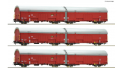 ROCO 6600393 3er Set Autotransportwagen DB-AG ROCO 6600393 3er Set Autotransportwagen DB-AG