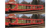 ROCO 6600409 2er Set Autotransportwagen Laaers DB AG rot ROCO 6600409 2er Set Autotransportwagen Laaers DB AG rot