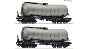 ROCO 6600433 2er Set Knickkesselwagen DR ROCO 6600433 2er Set Knickkesselwagen DR