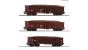 ROCO 6600436 3er Set Rübenzug ÖBB #1 ROCO 6600436 3er Set Rübenzug ÖBB #1