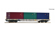 ROCO 6600448 Containertragwagen Sgns ZSSK Cargo ROCO 6600448 Containertragwagen Sgns ZSSK Cargo