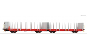 ROCO 6600496 Holztransportwagen Laaprs ÖBB RCW #1