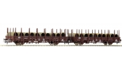 ROCO 66083 Rakoncás teherkocsi készlet, 2 részes, ÖBB