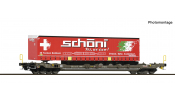 ROCO 6680066 Taschenwagen T5 Hupac+Schöni