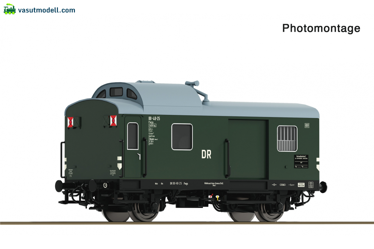 ROCO 6690040 Güterzugbegleitwagen Pwgs DR DCC ROCO 6690040 Güterzugbegleitwagen Pwgs DR DCC