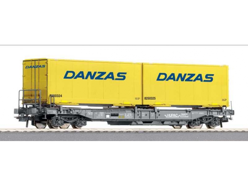 ROCO 67742 Nyitott (zsebes) teherkocsi, DANZAS, SBB ROCO 67742 Nyitott (zsebes) teherkocsi, DANZAS, SBB