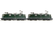 ROCO 72419 Villanymozdony (2 db), Re 4/4 III, SBB, IV, DCC-hangos ROCO 72419 Villanymozdony (2 db), Re 4/4 III, SBB, IV, DCC-hangos