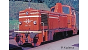 ROCO 72900 Dízelmozdony, Rh 2067, vérnarancs, ÖBB, IV