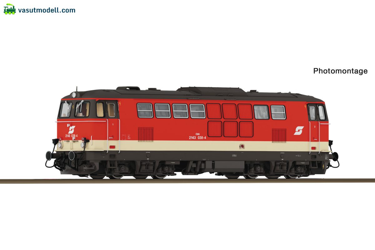 ROCO 7320158 Diesellok Rh 2143 ÖBB AC-Sound ROCO 7320158 Diesellok Rh 2143 ÖBB AC-Sound