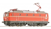 ROCO 73543 Villanymozdony, 1044 120, vérnarancs, ÖBB, VI, DCC-hangos ROCO 73543 Villanymozdony, 1044 120, vérnarancs, ÖBB, VI, DCC-hangos