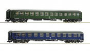ROCO 74113 2-tlg. Set: Schnellzugwagen, Museum Darmstadt-Kranichstein ROCO 74113 2-tlg. Set: Schnellzugwagen, Museum Darmstadt-Kranichstein
