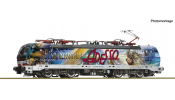 ROCO 7510194 Villanymozdony, 193 128-6 Adesso Rail, DCC-hangos
