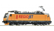 ROCO 7520102 Villanymozdony, 386 204-2, Regiojet