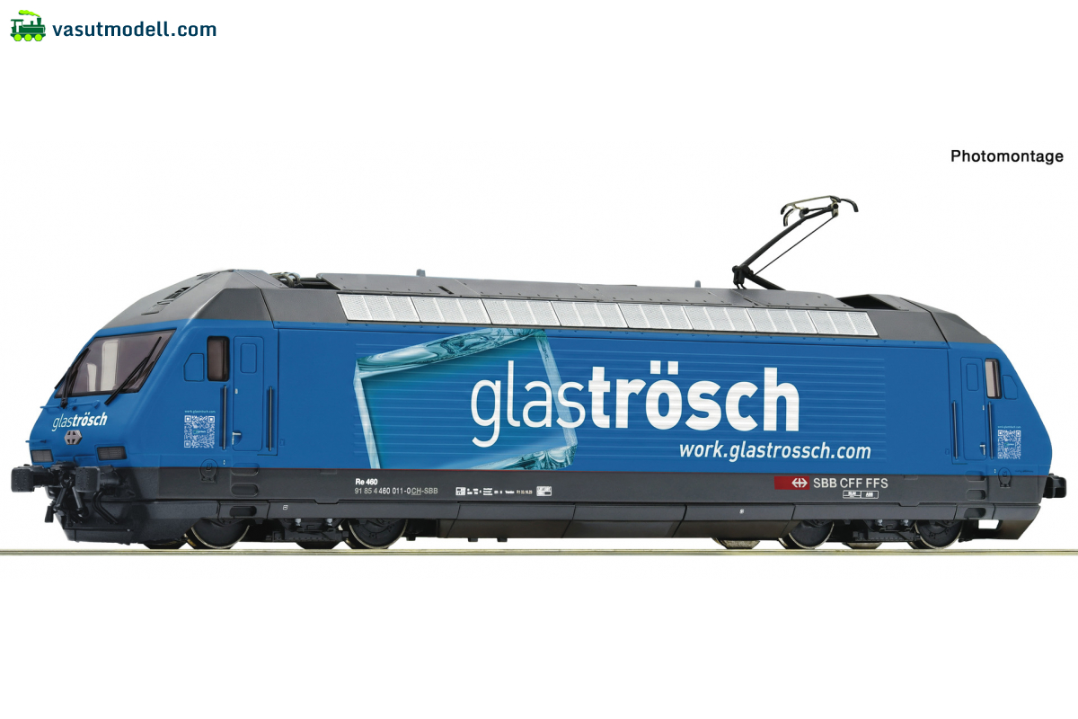 ROCO 7520236 E-Lok Re 460 011 Trösch SBB AC-Snd. ROCO 7520236 E-Lok Re 460 011 Trösch SBB AC-Snd.