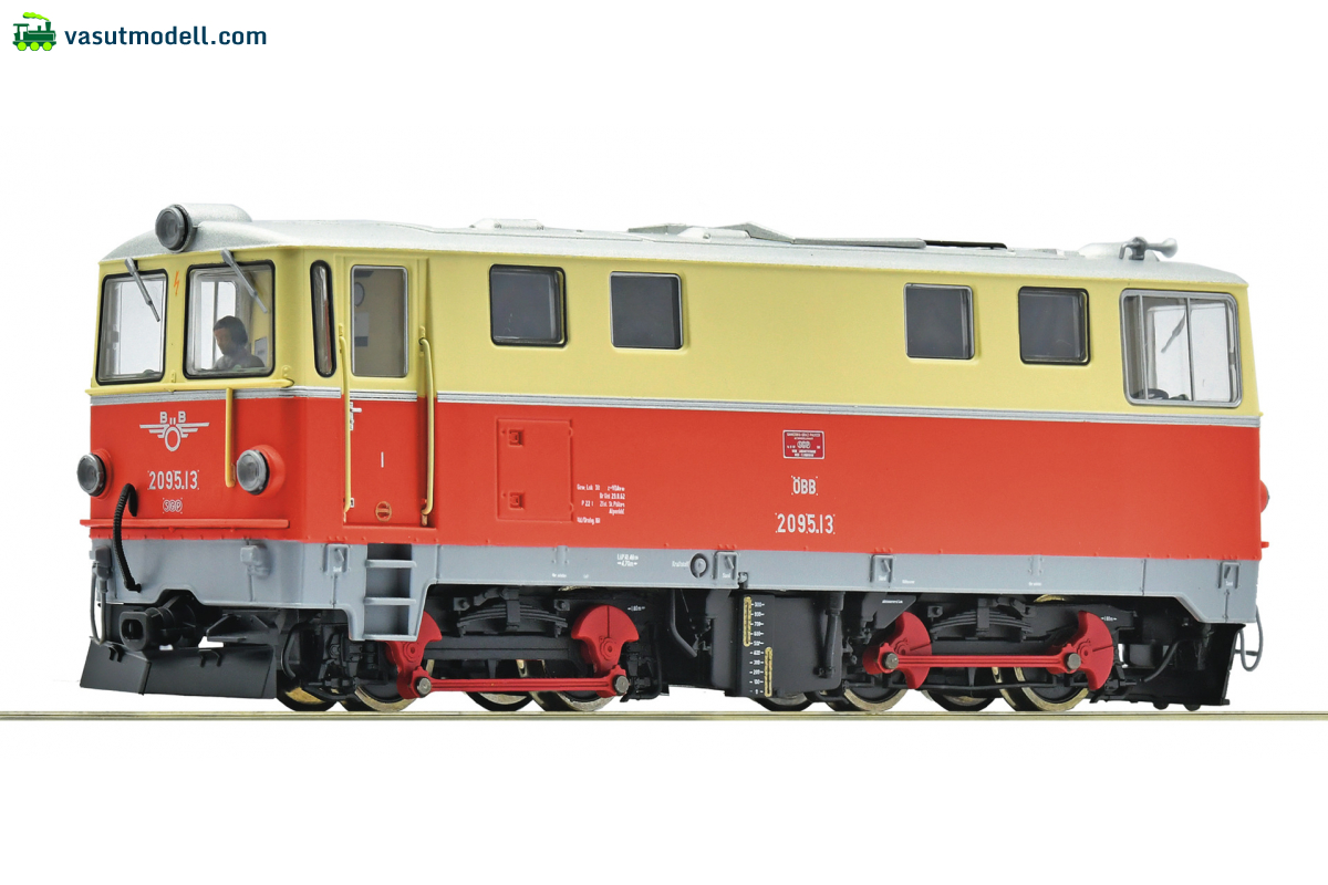 ROCO 7550007 Dízelmozdony, Rh 2095.13, ÖBB, III, DCC-hangos ROCO 7550007 Dízelmozdony, Rh 2095.13, ÖBB, III, DCC-hangos