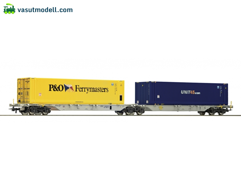 ROCO 76640 Doppeltragw. AAE+P&O Container ROCO 76640 Doppeltragw. AAE+P&O Container