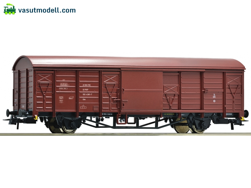 ROCO 76670 Fedett teherkocsi, 2a. PKP ROCO 76670 Fedett teherkocsi, 2a. PKP