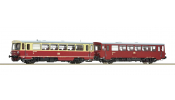 ROCO 7710013 Dízel motorvonat, 174 001-8 mit Beiwagen, DR
