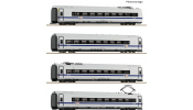 ROCO 7710028  Ergänzung ICE3neo 4-tlg. DB AG   Europa   DCC Innenbel. 