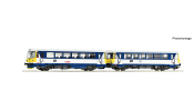 ROCO 7710042 Dieseltriebwagen Rh 810 CD mit Beiwagen DC-Sound