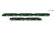ROCO 7710050 5er Set CAT Doppelstock DC-Snd. ROCO 7710050 5er Set CAT Doppelstock DC-Snd.