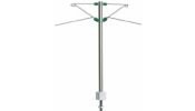 Sommerfeldt 118 H-Profil-Mittelmast 57mm, Gleisabstand Märklin H-profile-middle mast, 57 mm track disctance Sommerfeldt 118 H-Profil-Mittelmast 57mm, Gleisabstand Märklin H-profile-middle mast, 57 mm track disctance
