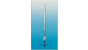 Sommerfeldt 300 H-Profil-Mast aus Neusilber, 98 mm H-profile mast without bracket, newsilver 98 mm