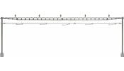 Sommerfeldt 371 Quertragwerk komplett mit 2 Masten, Bausatz Cross span bridge SBB, completely with 2 masts, kit Sommerfeldt 371 Quertragwerk komplett mit 2 Masten, Bausatz Cross span bridge SBB, completely with 2 masts, kit