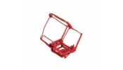 Sommerfeldt 753 H0 Stromabn. DR ohne Isolatoren rot H0 Pantograph, scissors type, DR, red