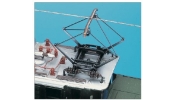Sommerfeldt 978 H0 Stromabnehmer DR, z.B. E 94 H0 Pantograph, scissors type, DRG for ex. E 94 Sommerfeldt 978 H0 Stromabnehmer DR, z.B. E 94 H0 Pantograph, scissors type, DRG for ex. E 94