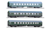 TILLIG 1003 Reisezugwagenset Salonwagenzug 4 der DR, bestehend aus Salonspeisewagen mit Küche, Salonschlafwagen TILLIG 1003 Reisezugwagenset Salonwagenzug 4 der DR, bestehend aus Salonspeisewagen mit Küche, Salonschlafwagen