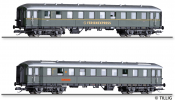 TILLIG 1010 Reisezugwagenset DER-Ferienexpress 2 der DB, bestehend aus zwei Reisezugwagen, Ep. III TILLIG 1010 Reisezugwagenset DER-Ferienexpress 2 der DB, bestehend aus zwei Reisezugwagen, Ep. III