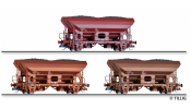 TILLIG 1017 Güterwagenset der DR, bestehend aus drei Selbstentladewagen Fcs 6450, Ep. IV TILLIG 1017 Güterwagenset der DR, bestehend aus drei Selbstentladewagen Fcs 6450, Ep. IV