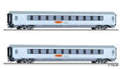 TILLIG 1023 Reisezugwagenset Metropolitan 2 der DB AG, bestehend aus zwei Reisezugwagen, Ep. V TILLIG 1023 Reisezugwagenset Metropolitan 2 der DB AG, bestehend aus zwei Reisezugwagen, Ep. V