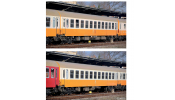 TILLIG 1029 Reisezugwagenset Museums-Städteexpress Erfurter Bahnservice GmbH 3, bestehend aus zwei Reisezugwagen, Bauart Halberstadt, VI