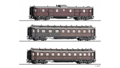 TILLIG 1070 Reisezugwagenset Preußischer Schnellzug, K.P.E.V. TILLIG 1070 Reisezugwagenset Preußischer Schnellzug, K.P.E.V.