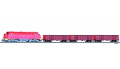 TILLIG 1212 Digitális kezdőkészlet, modell sínnel, M61 + nyitott teherkocsik, MÁV, IV, DCC-hangos TILLIG 1212 Digitális kezdőkészlet, modell sínnel, M61 + nyitott teherkocsik, MÁV, IV, DCC-hangos