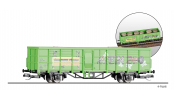 TILLIG 14901 START-Offener Güterwagen Fbs Mein Zoo, beladen mit Heuballen, VI