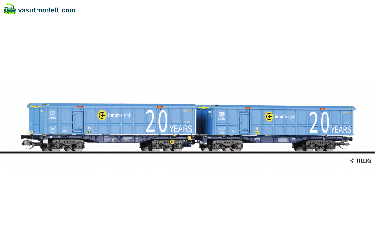 TILLIG 15083 Doppeltragwagen InnoWaggon der VTG TILLIG 15083 Doppeltragwagen InnoWaggon der VTG