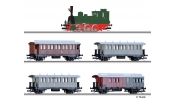 TILLIG 1720 Szerelvény készlet, BR89 + személyvonat, KPEV, I, DCC